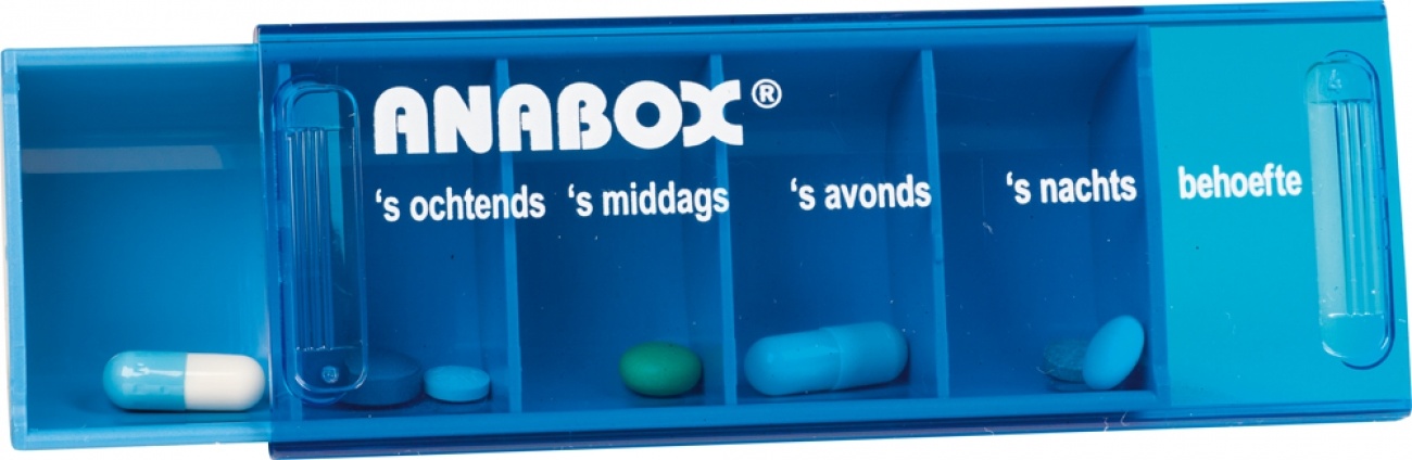 Spectaculair kans dek Anabox Medicijndoos Weekbox bestellen? | Gratis bezorgd vanaf €50