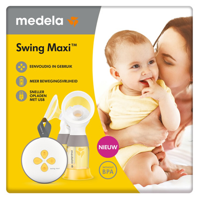 Station stroomkring Wereldwijd Medela Swing Maxi Flex - Dubbele Elektrische Borstkolf - Totale zorgwinkel